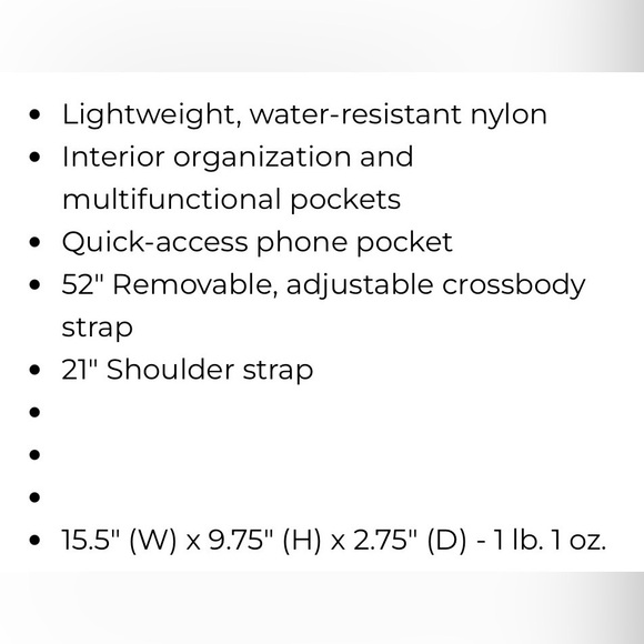 NWT Baggallini La Paz Tote in Gray with Goldtone Accents - Picture 12 of 13